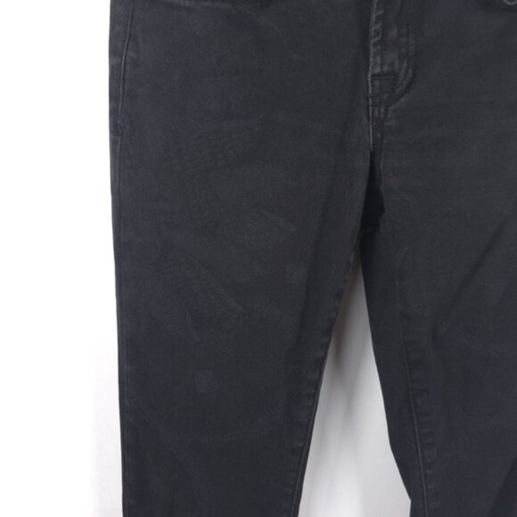 ALL SAINTS SPITALFIELDS BRODIE LOW‎ RISE CROPPED SKINNY Jeans Zip Hem Size W28 - Picture 14 of 16